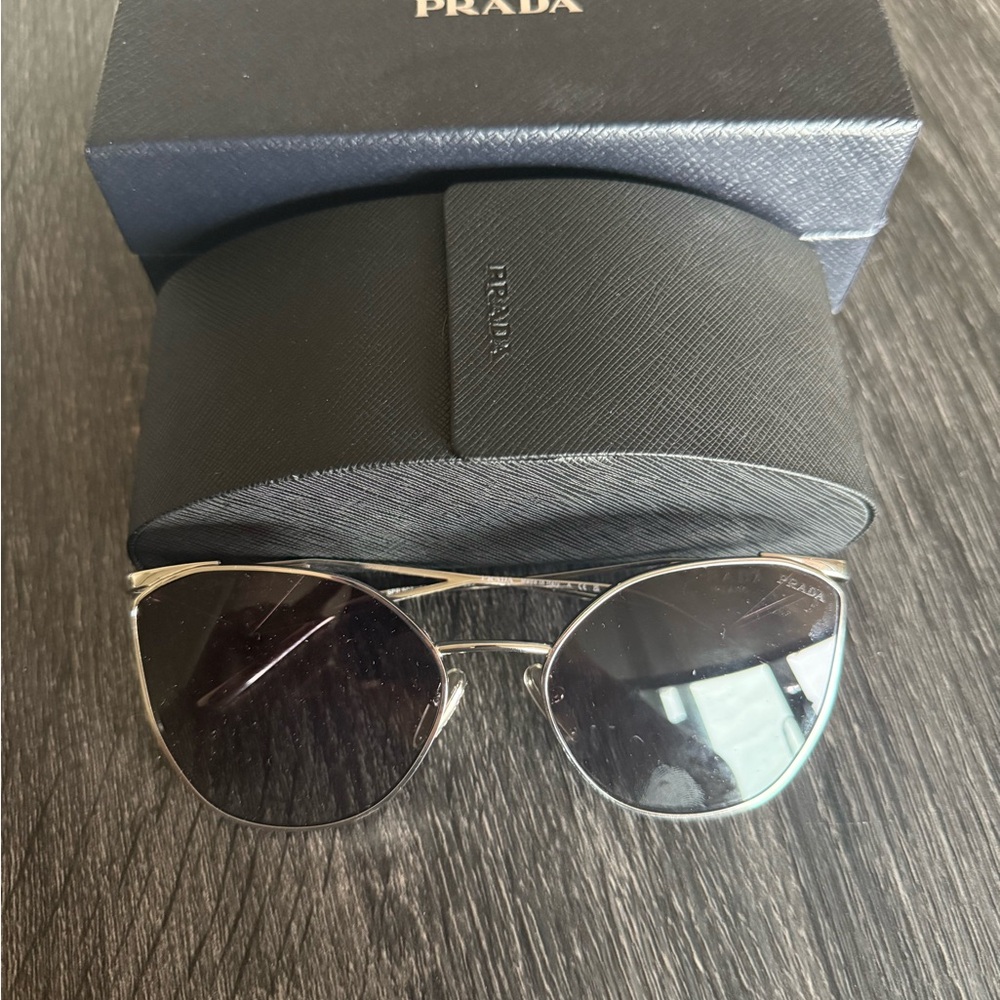 Prada Silver Sunglasses